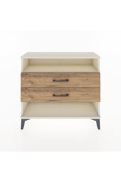 Arges Şifonyer Tek Raflı 2 Çekmeceli 88x30x80 Aytaşı-Çam