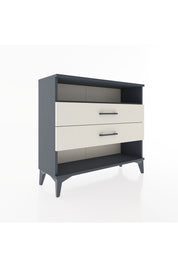 Arges Şifonyer Tek Raflı 2 Çekmeceli 88x30x80 Antrasit-Aytaşı