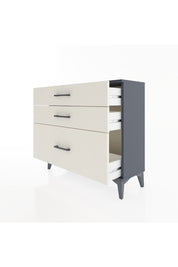 Arges Şifonyer 3 Çekmeceli 88x30x80 Antrasit-Aytaşı