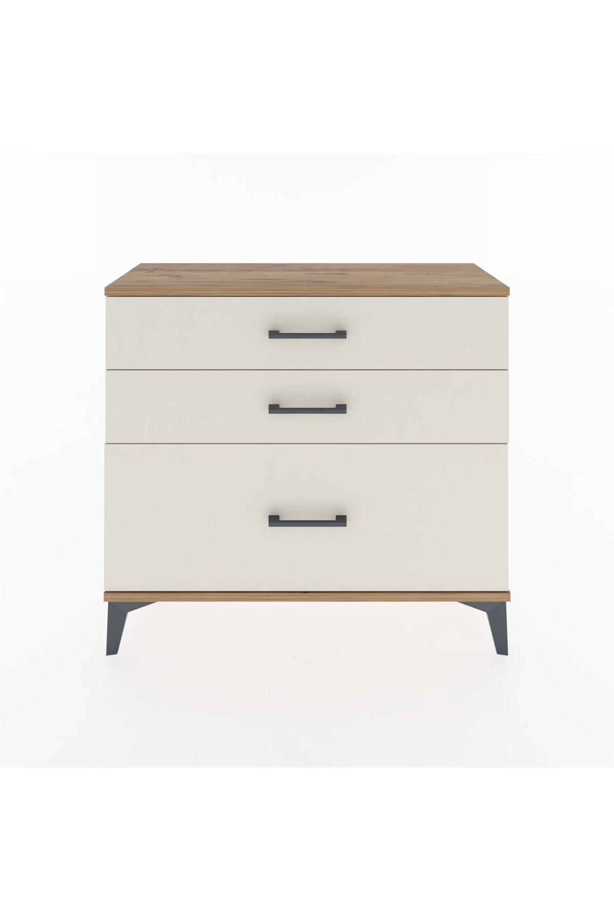 Arges Şifonyer 3 Çekmeceli 88x30x80 Çam-Aytaşı