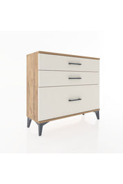 Arges Şifonyer 3 Çekmeceli 88x30x80 Çam-Aytaşı