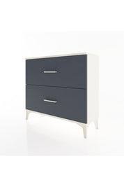 Arges Şifonyer 2 Çekmeceli 88x30x80 Aytaşı-Antrasit