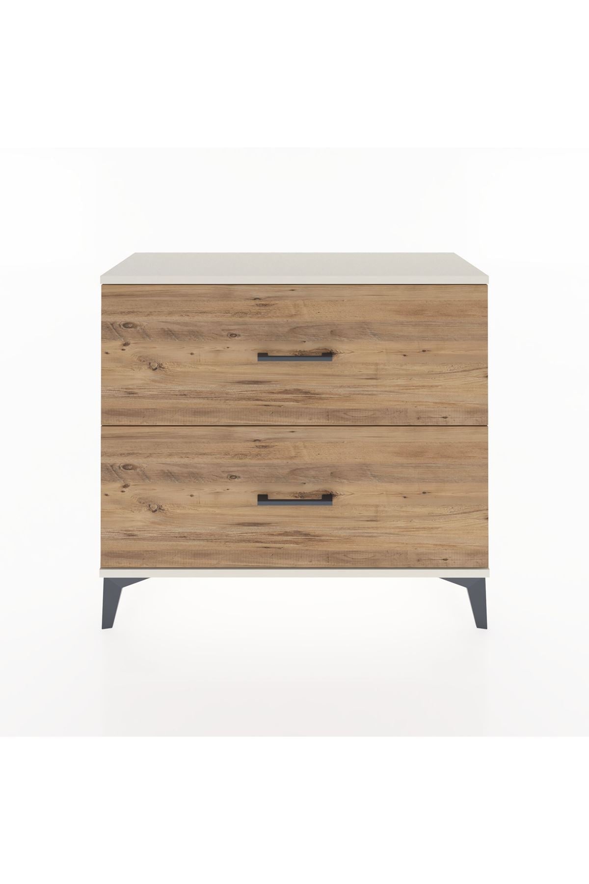 Arges Şifonyer 2 Çekmeceli 88x30x80 Aytaşı-Çam