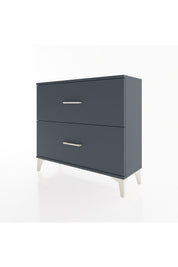 Arges Şifonyer 2 Çekmeceli 88x30x80 Antrasit-Antrasit