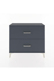 Arges Şifonyer 2 Çekmeceli 88x30x80 Antrasit-Antrasit