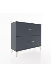 Arges Şifonyer 2 Çekmeceli 88x30x80 Antrasit-Antrasit