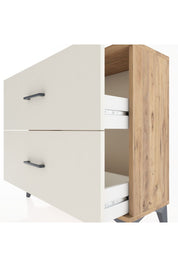 Arges Şifonyer 2 Çekmeceli 88x30x80 Çam-Aytaşı