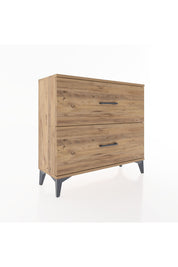 Arges Şifonyer 2 Çekmeceli 88x30x80 Çam-Çam