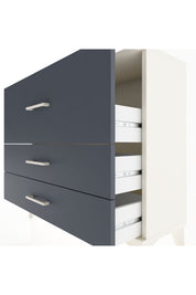 Arges Şifonyer 3 Çekmeceli 88x30x80 Aytaşı-Antrasit