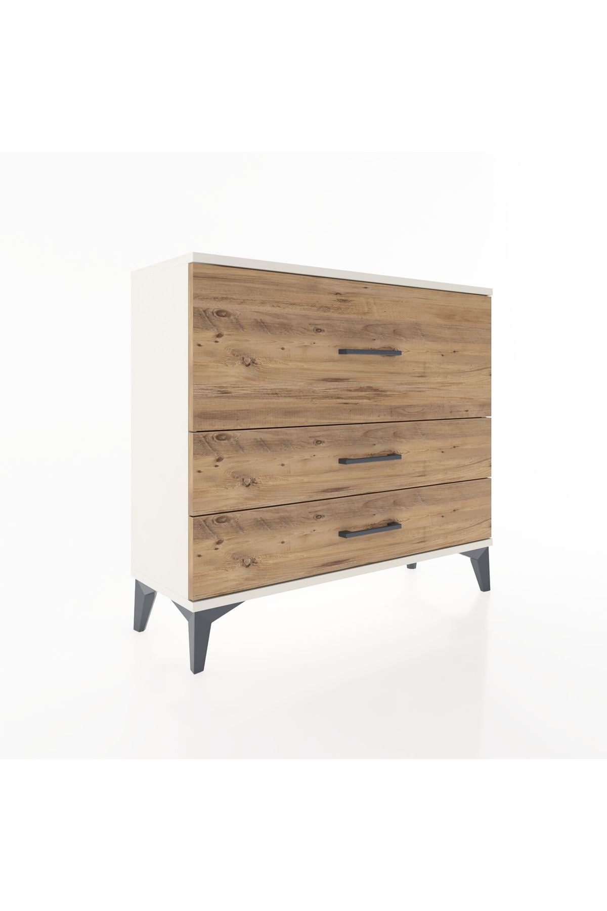 Arges Şifonyer 3 Çekmeceli 88x30x80 Aytaşı-Çam