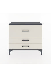 Arges Şifonyer 3 Çekmeceli 88x30x80 Antrasit-Aytaşı