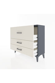 Arges Şifonyer 3 Çekmeceli 88x30x80 Antrasit-Aytaşı
