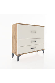 Arges Şifonyer 3 Çekmeceli 88x30x80 Çam-Aytaşı