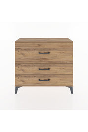 Arges Şifonyer 3 Çekmeceli 88x30x80 Çam-Çam