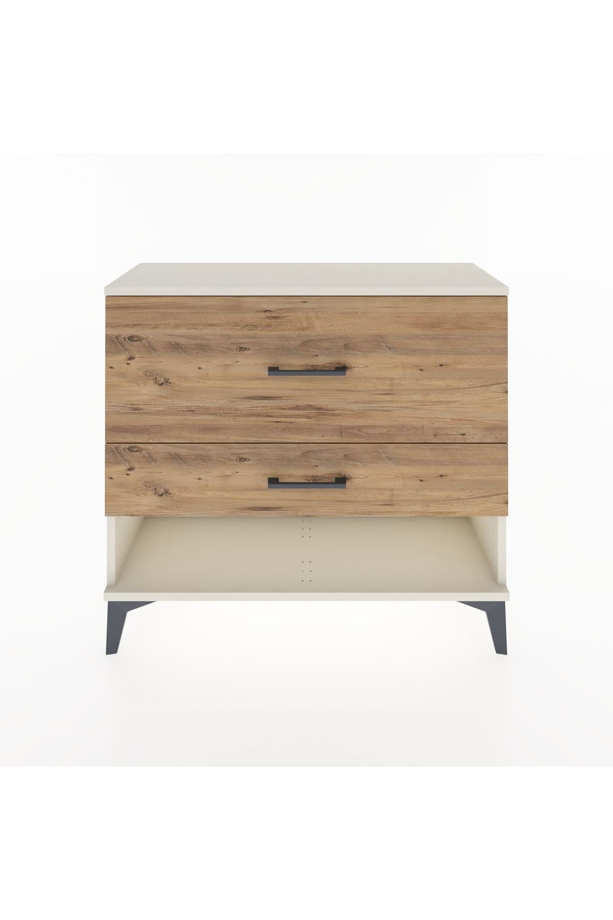 Arges Şifonyer 2 Çekmeceli 88x30x80 Aytaşı-Çam