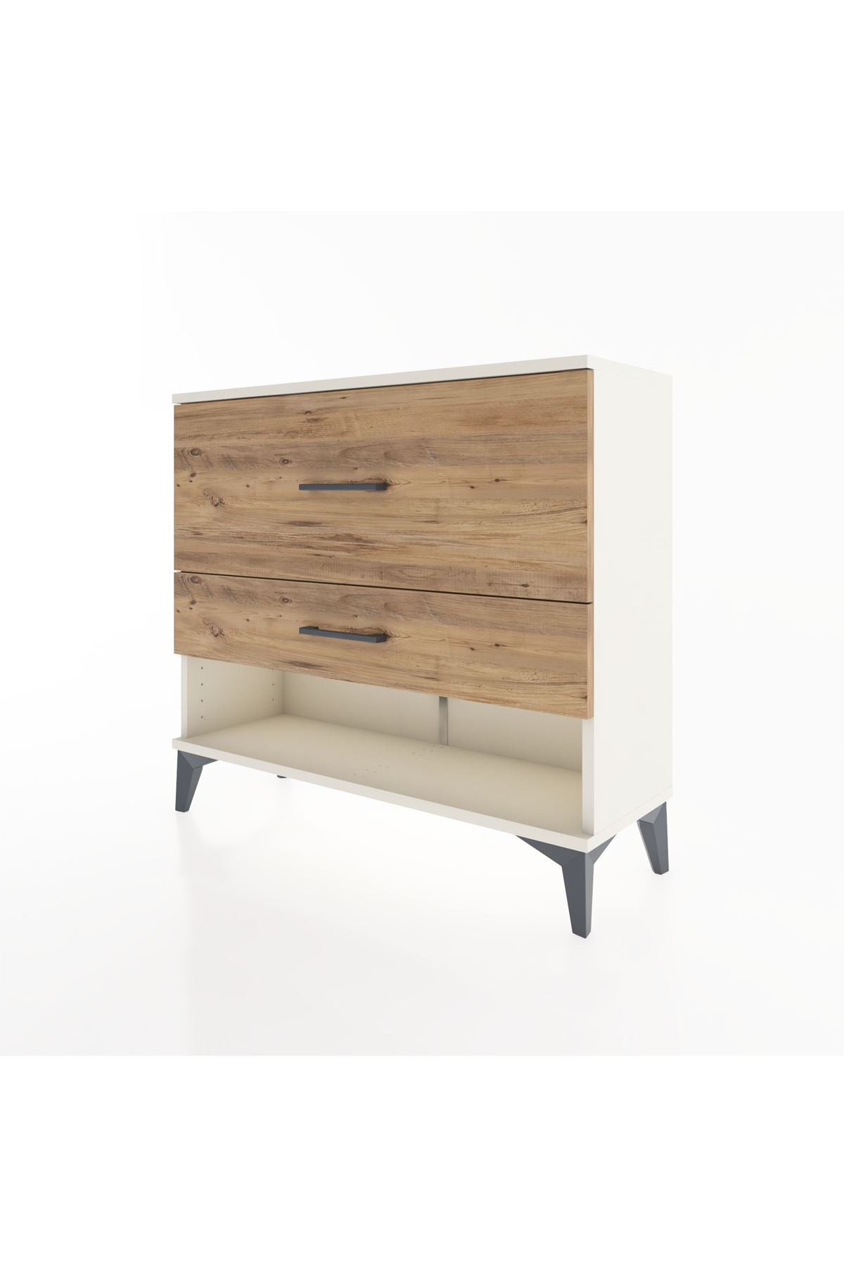 Arges Şifonyer 2 Çekmeceli 88x30x80 Aytaşı-Çam