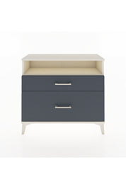 Arges Şifonyer Tek Raflı 2 Çekmeceli 88x30x80 Aytaşı-Antrasit