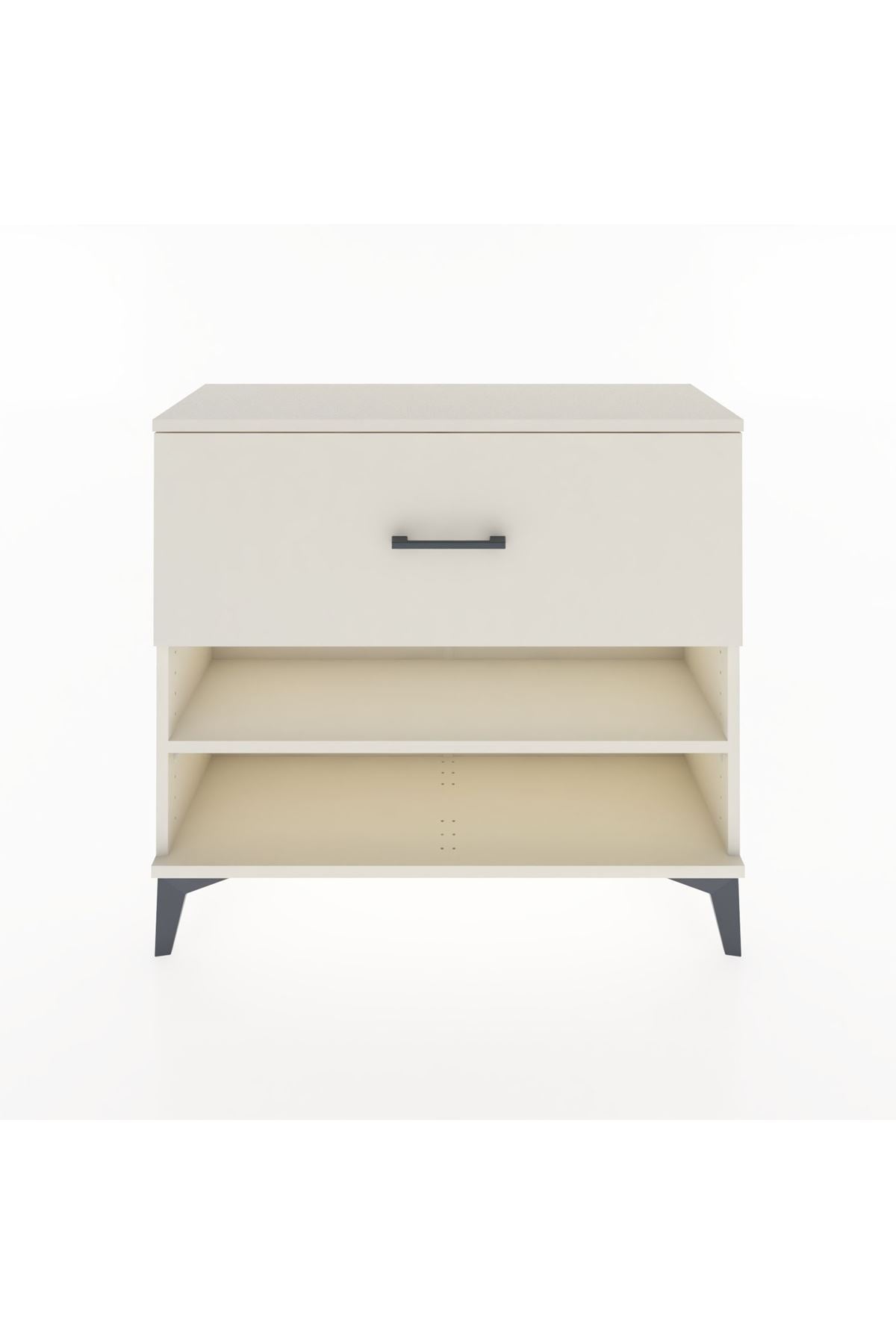 Arges Şifonyer Tek Raflı Tek Çekmeceli 88x30x80 Aytaşı-Aytaşı