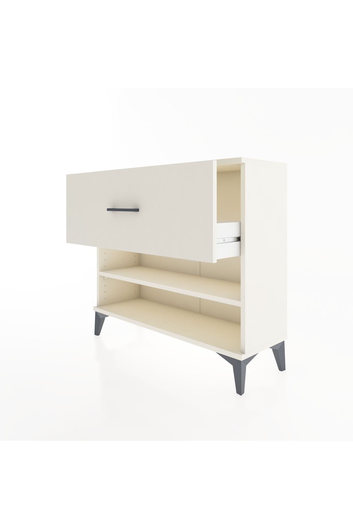 Arges Şifonyer Tek Raflı Tek Çekmeceli 88x30x80 Aytaşı-Aytaşı