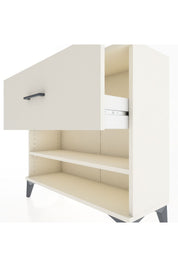 Arges Şifonyer Tek Raflı Tek Çekmeceli 88x30x80 Aytaşı-Aytaşı