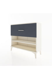 Arges Şifonyer Tek Raflı Tek Çekmeceli 88x30x80 Aytaşı-Antrasit