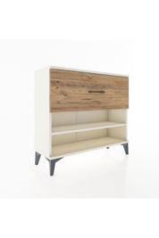 Arges Şifonyer Tek Raflı Tek Çekmeceli 88x30x80 Aytaşı-Çam