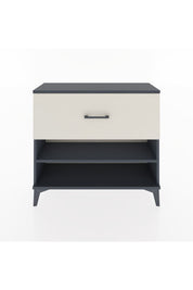 Arges Şifonyer Tek Raflı Tek Çekmeceli 88x30x80 Antrasit-Aytaşı