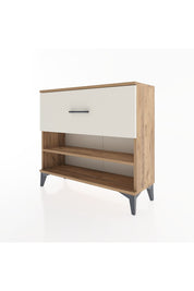 Arges Şifonyer Tek Raflı Tek Çekmeceli 88x30x80 Çam-Aytaşı