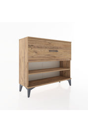 Arges Şifonyer Tek Raflı Tek Çekmeceli 88x30x80 Çam-Çam