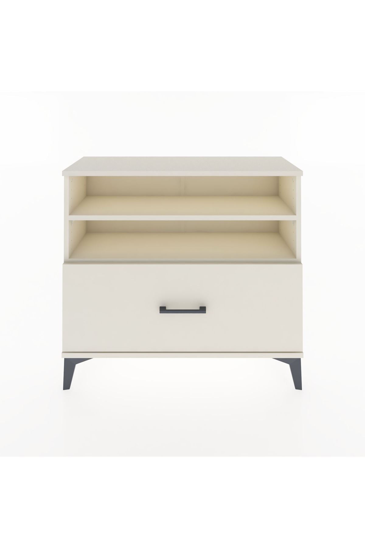 Arges Şifonyer 2 Raflı Tek Çekmeceli 88x30x80 Aytaşı-Aytaşı