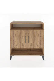 Arges Şifonyer 3 Raflı 2 Kapaklı 88x30x96 Çam-Çam