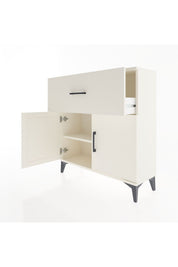 Arges Şifonyer Tek Raflı Tek Çekmeceli 2 Kapaklı 88x30x96 Aytaşı-Aytaşı