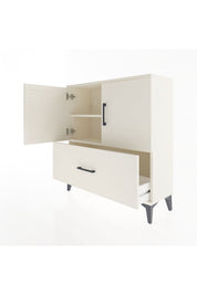 Arges Şifonyer 2 Raflı Tek Çekmeceli 2 Kapaklı 88x30x96 Aytaşı-Aytaşı