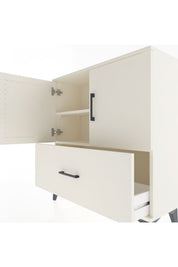 Arges Şifonyer 2 Raflı Tek Çekmeceli 2 Kapaklı 88x30x96 Aytaşı-Aytaşı
