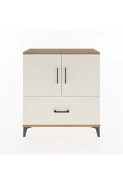 Arges Şifonyer 2 Raflı Tek Çekmeceli 2 Kapaklı 88x30x96 Çam-Aytaşı