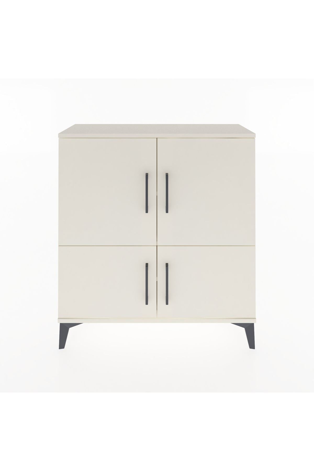 Arges Şifonyer 3 Raflı 4 Kapaklı 88x30x96 Aytaşı-Aytaşı