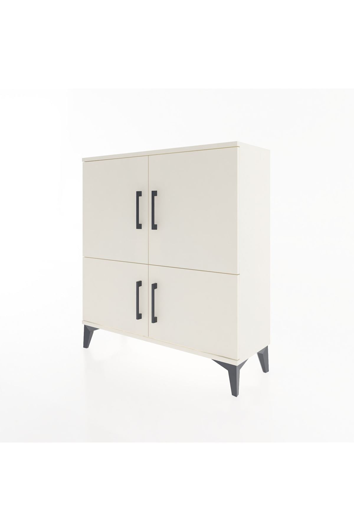 Arges Şifonyer 3 Raflı 4 Kapaklı 88x30x96 Aytaşı-Aytaşı