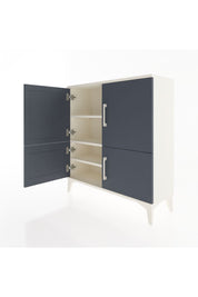 Arges Şifonyer 3 Raflı 4 Kapaklı 88x30x96 Aytaşı-Antrasit