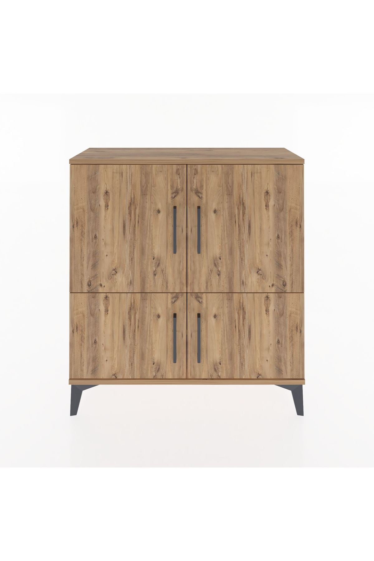 Arges Şifonyer 3 Raflı 4 Kapaklı 88x30x96 Çam-Çam