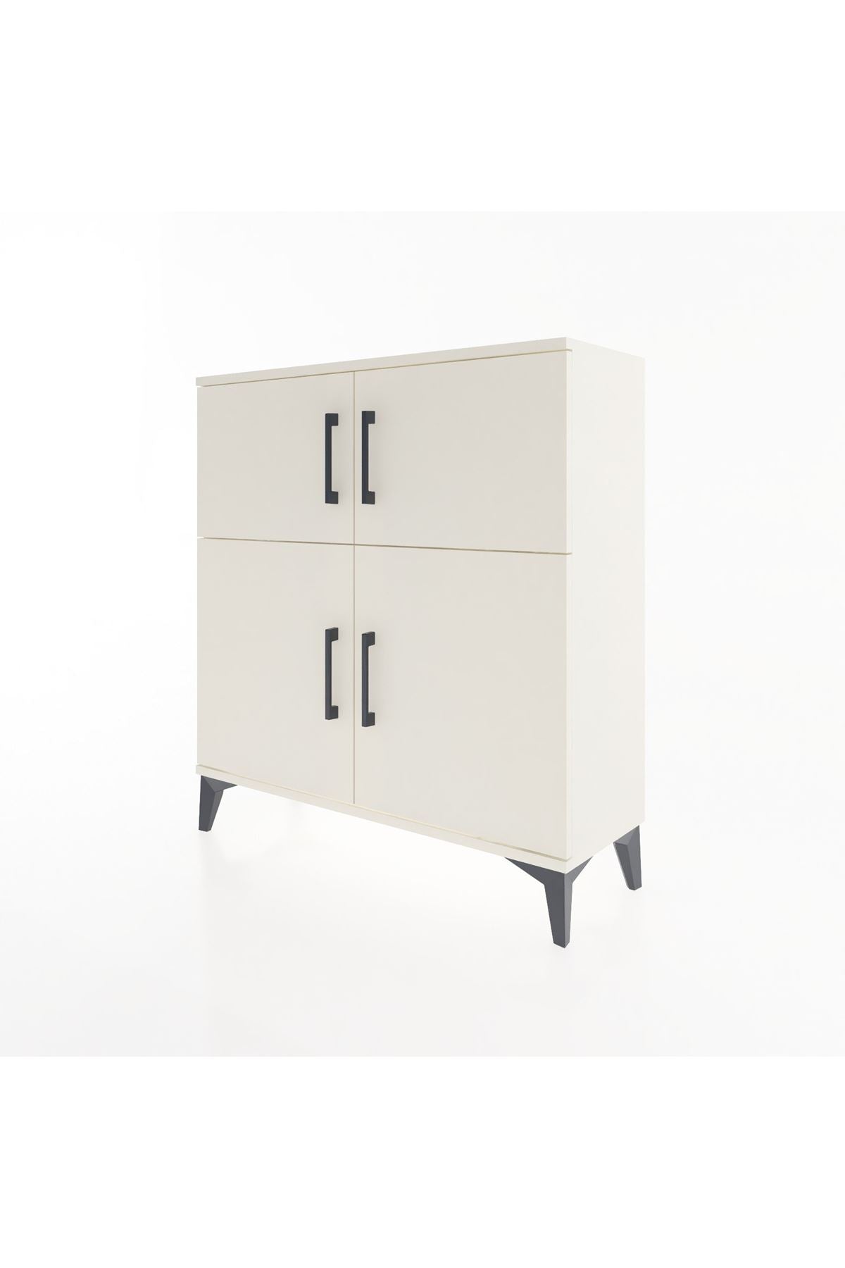 Arges Şifonyer 3 Raflı 4 Kapaklı 88x30x96 Aytaşı-Aytaşı