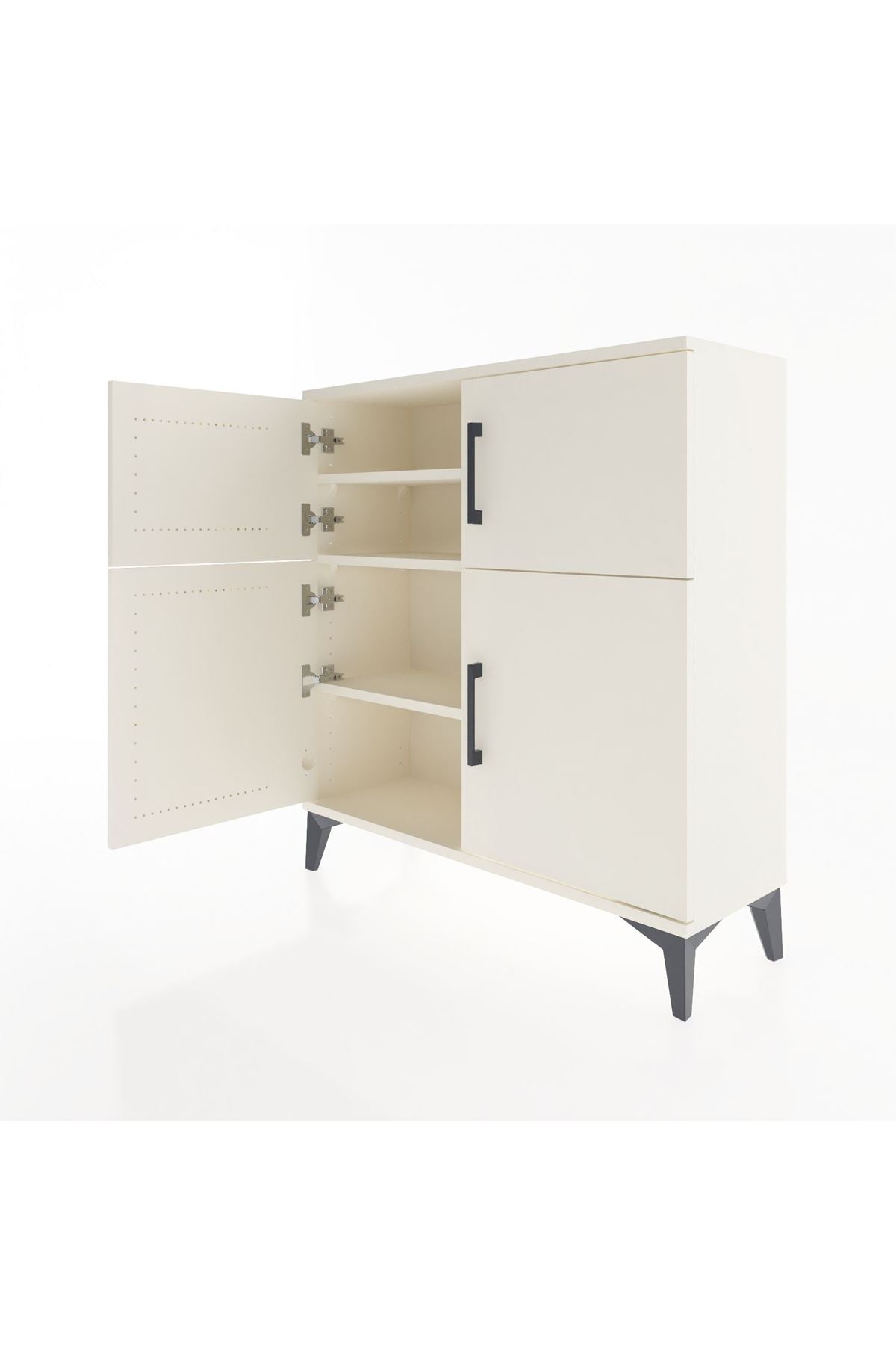 Arges Şifonyer 3 Raflı 4 Kapaklı 88x30x96 Aytaşı-Aytaşı