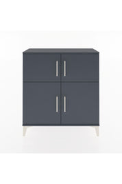 Arges Şifonyer 3 Raflı 4 Kapaklı 88x30x96 Antrasit-Antrasit