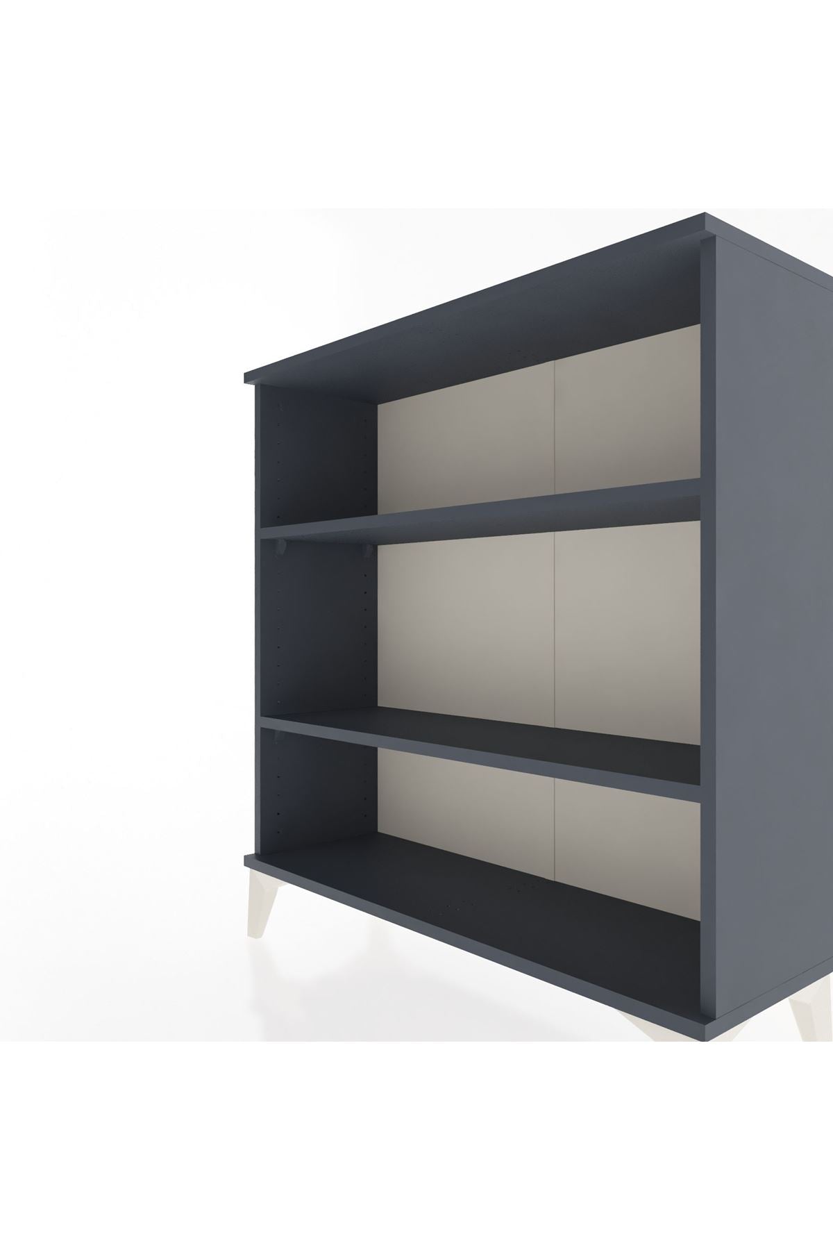 Arges Şifonyer 2 Raflı 88x30x96 Antrasit-Aytaşı