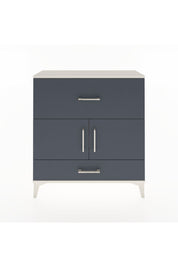 Arges Şifonyer 2 Raflı 2 Çekmeceli 2 Kapaklı 88x30x96 Aytaşı-Antrasit