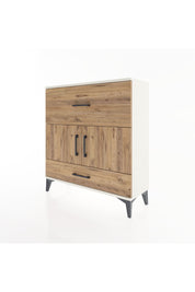 Arges Şifonyer 2 Raflı 2 Çekmeceli 2 Kapaklı 88x30x96 Aytaşı-Çam