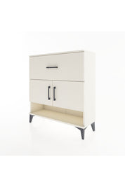 Arges Şifonyer 2 Raflı Tek Çekmeceli 2 Kapaklı 88x30x96 Aytaşı-Aytaşı