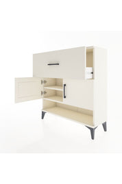 Arges Şifonyer 2 Raflı Tek Çekmeceli 2 Kapaklı 88x30x96 Aytaşı-Aytaşı