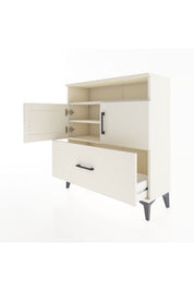 Arges Şifonyer 3 Raflı Tek Çekmeceli 2 Kapaklı 88x30x96 Aytaşı-Aytaşı