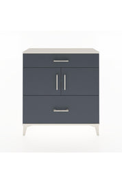 Arges Şifonyer 2 Raflı 2 Çekmeceli 2 Kapaklı 88x30x96 Aytaşı-Antrasit