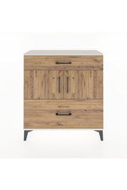 Arges Şifonyer 2 Raflı 2 Çekmeceli 2 Kapaklı 88x30x96 Aytaşı-Çam